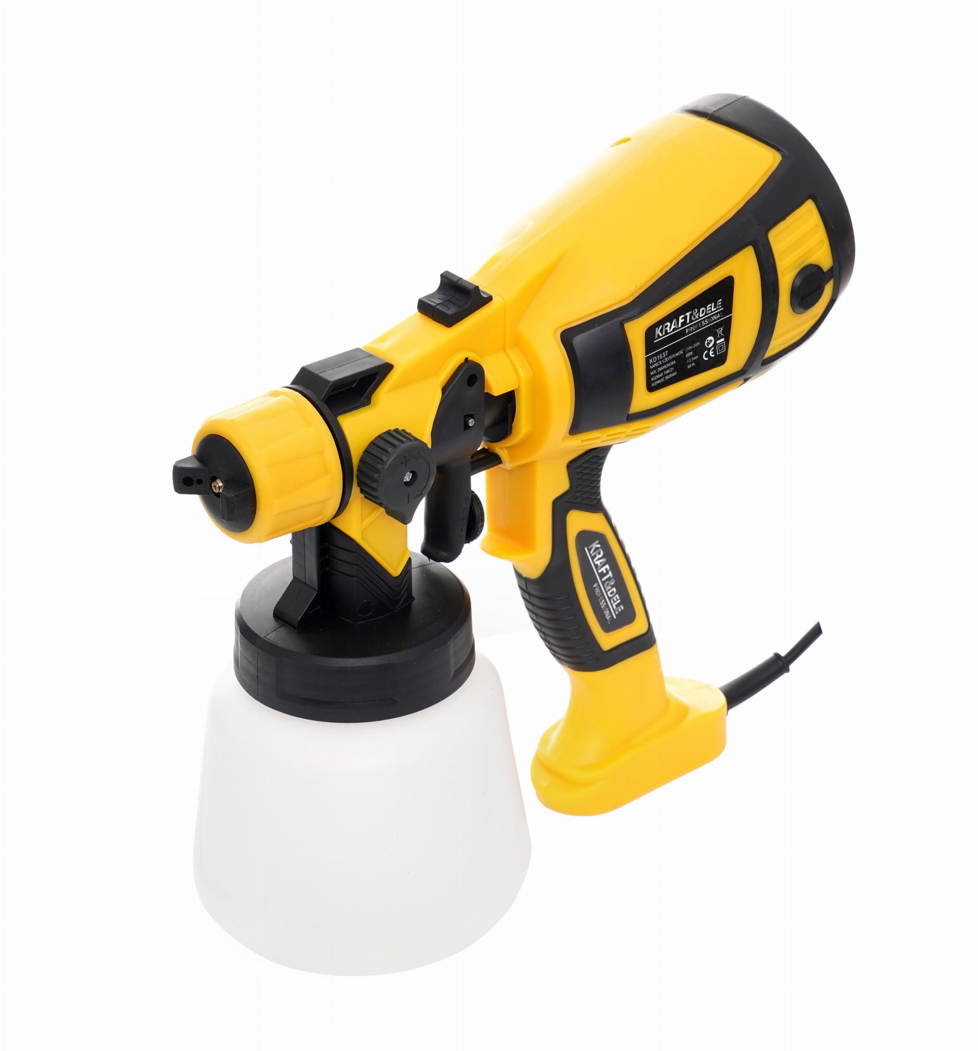 Pistolet lakierniczy 650w 800ml KD1657