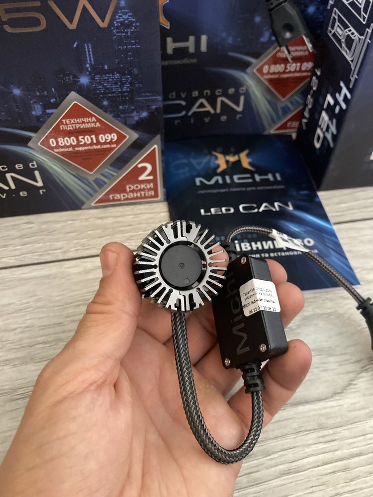 Led Mishi 75W H7,H11,HB4/HB3,H1 цена за комплект