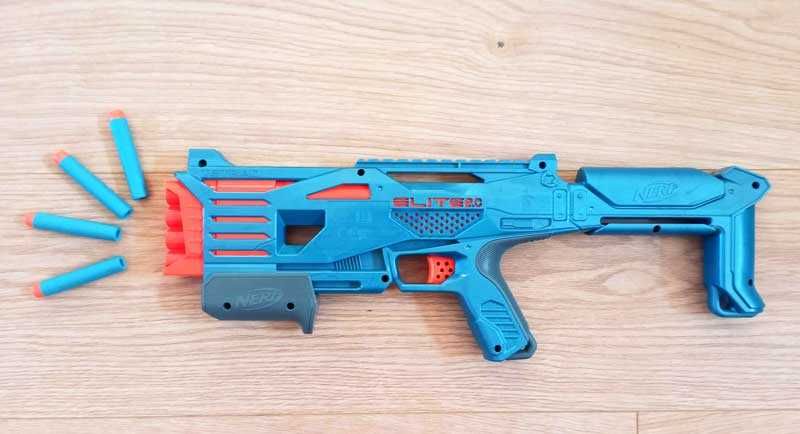 pistolet NERF Elite 2.0 Tetrad QS4  NOWY