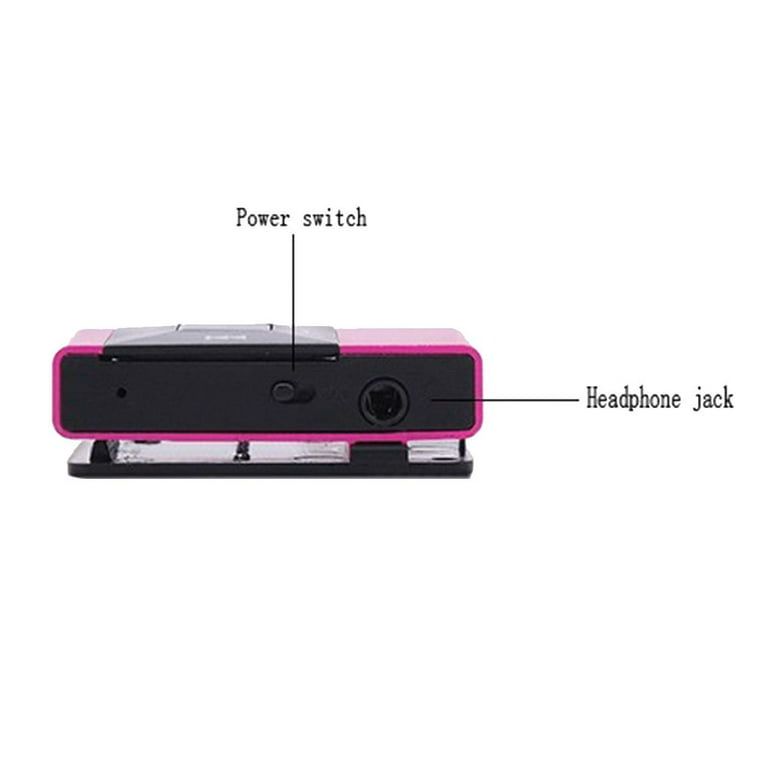 odtwarzacz MP3 z akumulatorem LCD Mini Clip Muzyka Metal czarny