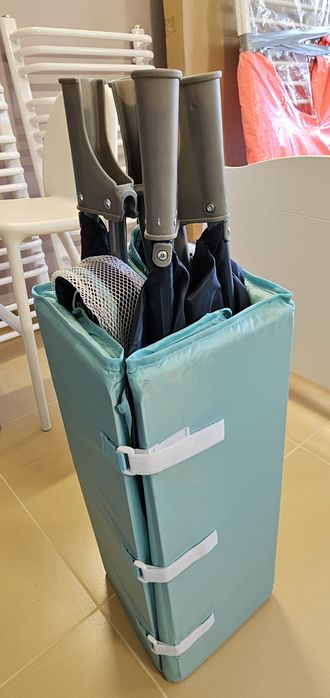 Łóżeczko turystyczne Caretero, Basic - stan prawie jak nowy