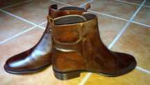 Botas, 36, pele, Seaside.