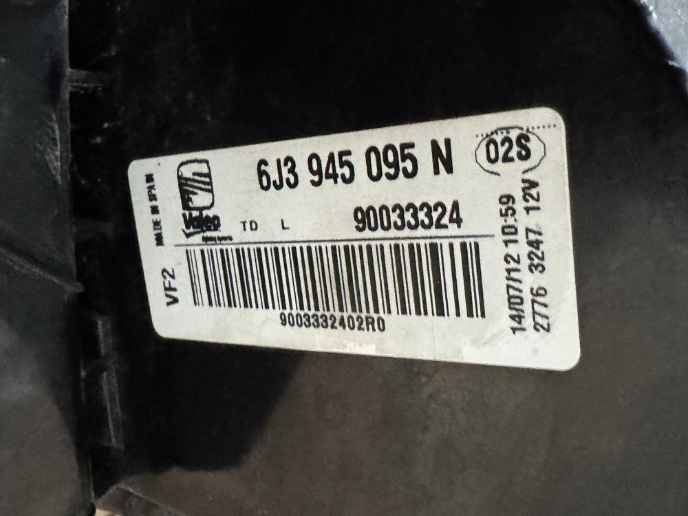 Ліхтар,фонарь,фара,оптика,стоп Seat Ibiza 4 (3d)Сеат Ібіца IV 08-17рік