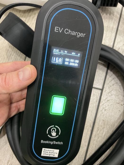 Зарядний пристрій EV CHARGER Тайп2 - 16a - заводська ТОП якість!
