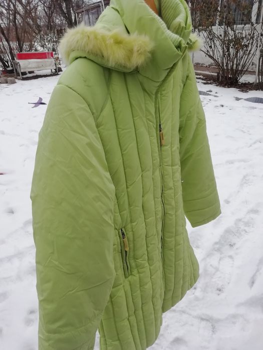 Зимова куртка подовжена (пальто) Турція