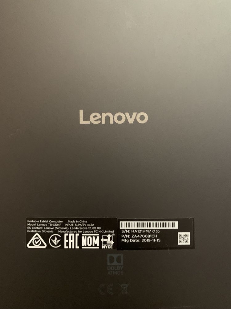 Tablet Lenovo E 10