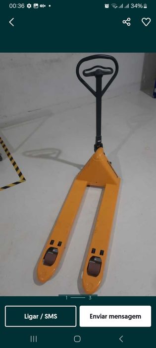 Aluguer de porta paletes manual