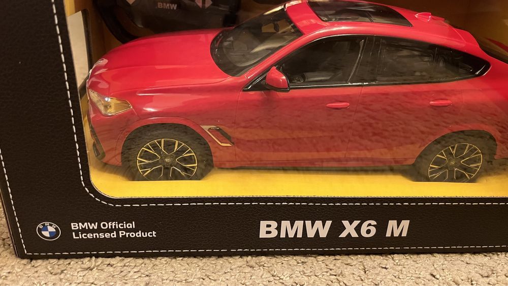 Komunia Oryginalne NOWE BMW X6 M zdalnie sterowany duży 36cm.