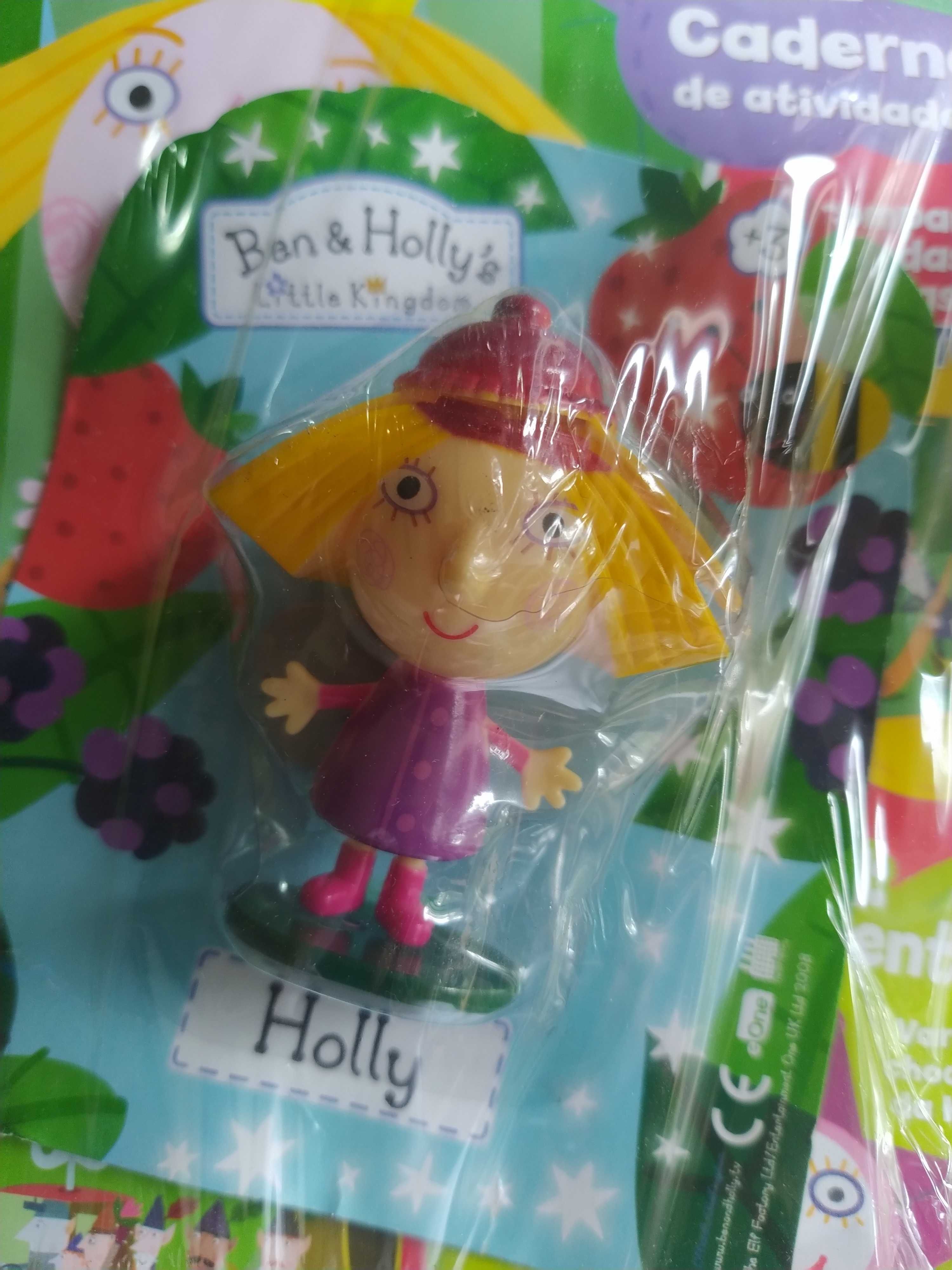 Revista Ben & Holly com boneco