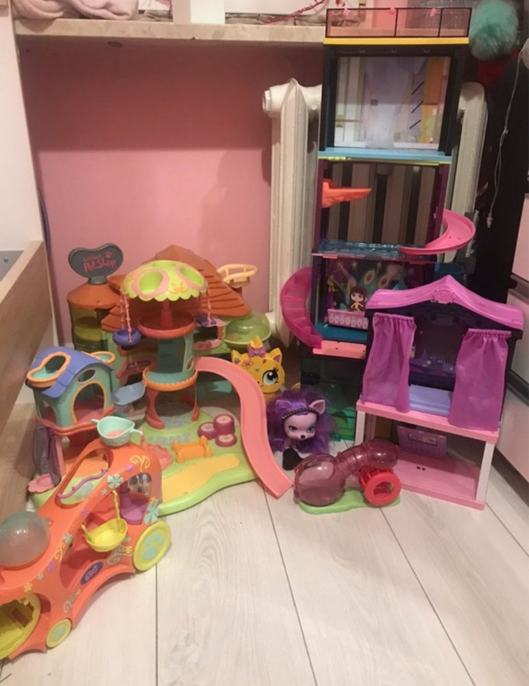 Lps littles pet shop domki