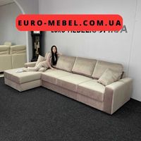 Тканинний кутовий новий диван з Європи