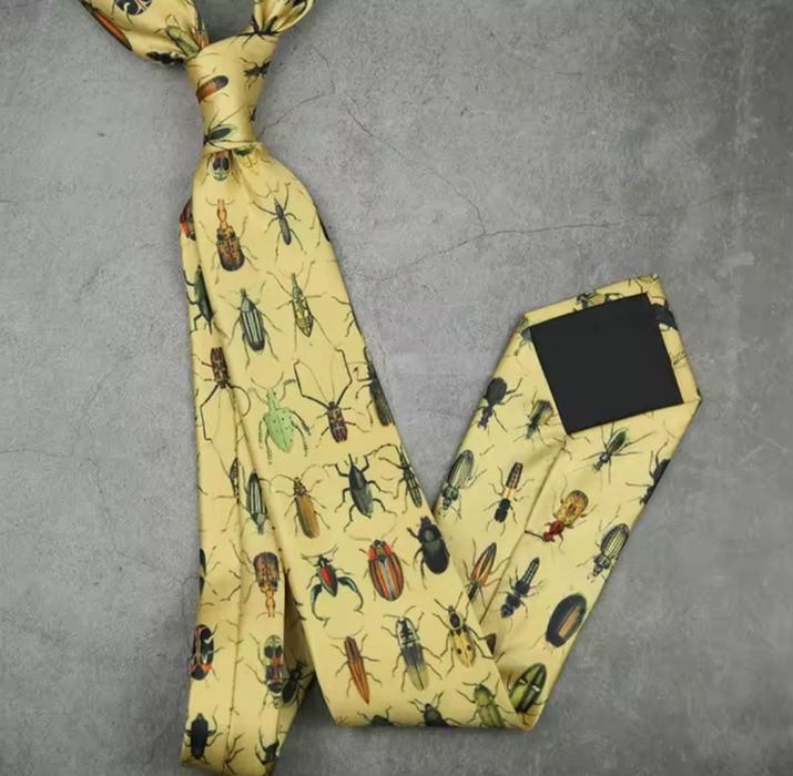 Галстук краватка з жуками гоблінкор