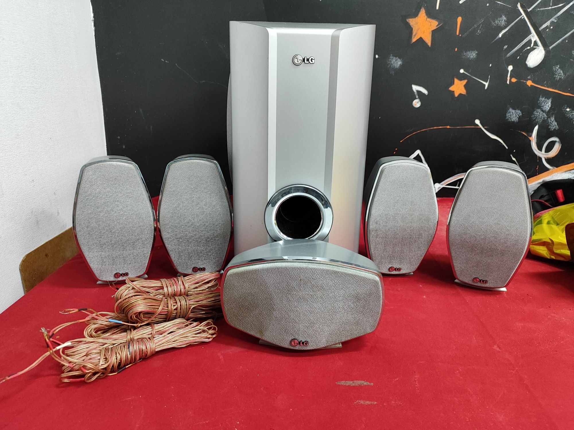 Колонки с домашнего кинотеатра LG. LH  CX440