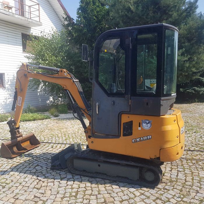 Minikoparka case 18b ,nie kubota yanmar jcb