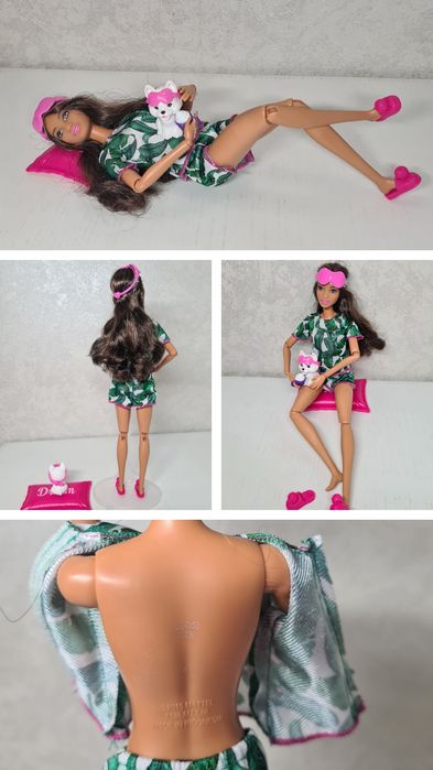 Лялька Барбі Mattel шарнірна фея принцеса Русалка Hairdorables великі