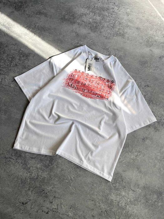 Оверсайз футболка Maison Margiela | Футболка Мейсон Маржела с бирками