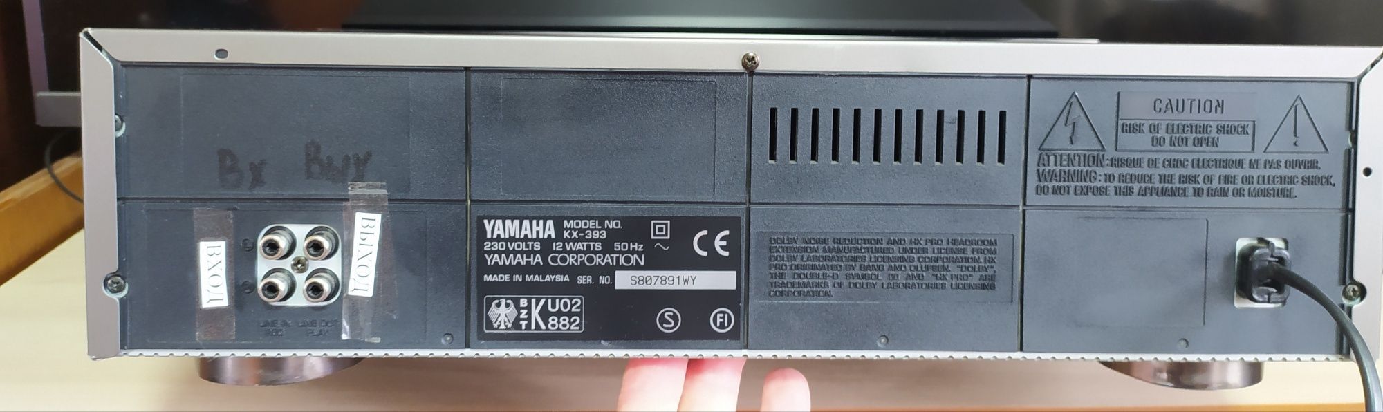 Yamaha kx 393- кассетная дека