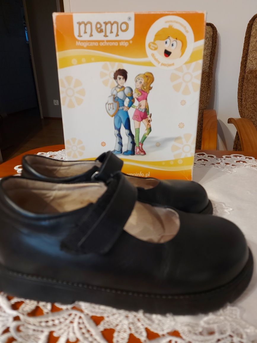 Buty profilaktyczne dziewczęce Memo 34