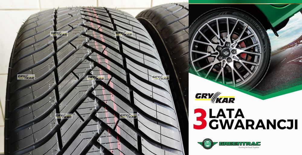 Opony 225/50R17 Greentrac Season Master 2025r C/B/71dB 3 lata gwar.