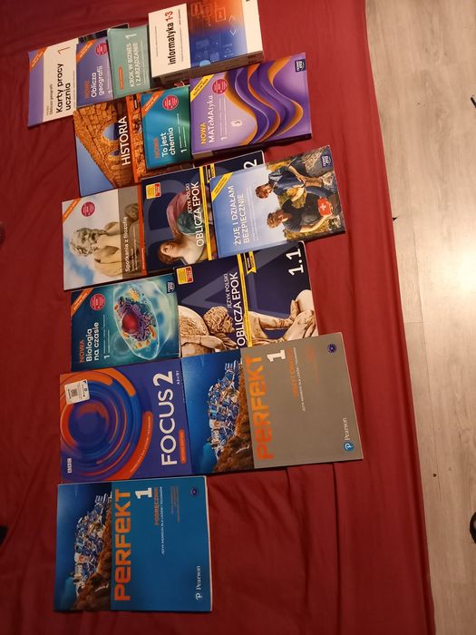 Książki 1 kl Technikum Komplet