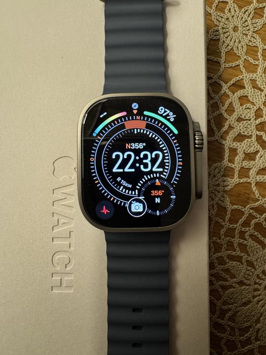 Apple watch ultra 3 novo com caixa fatura com 3 anos garantia