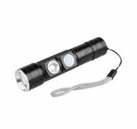 Mini Latarka LED UV Ultrafiolet USB ZOOM Mocna T6