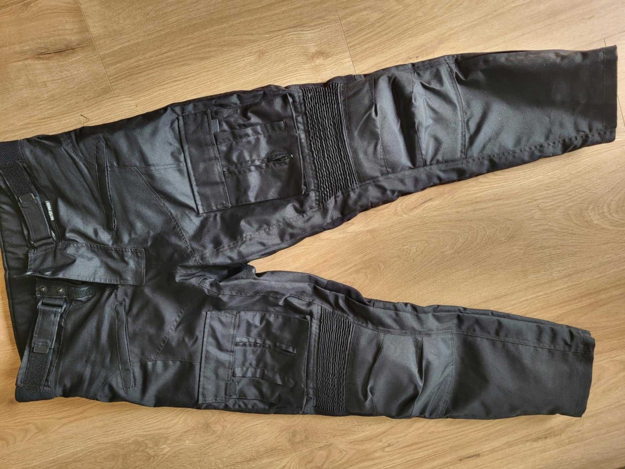 Motocyklowe spodnie tekstylne, jak nowe