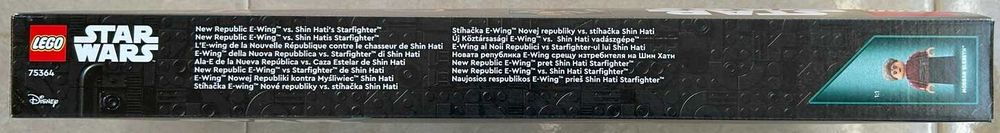 Lego Star Wars -75364- New Republic E-Wing vs Starfighter de Shin Hati