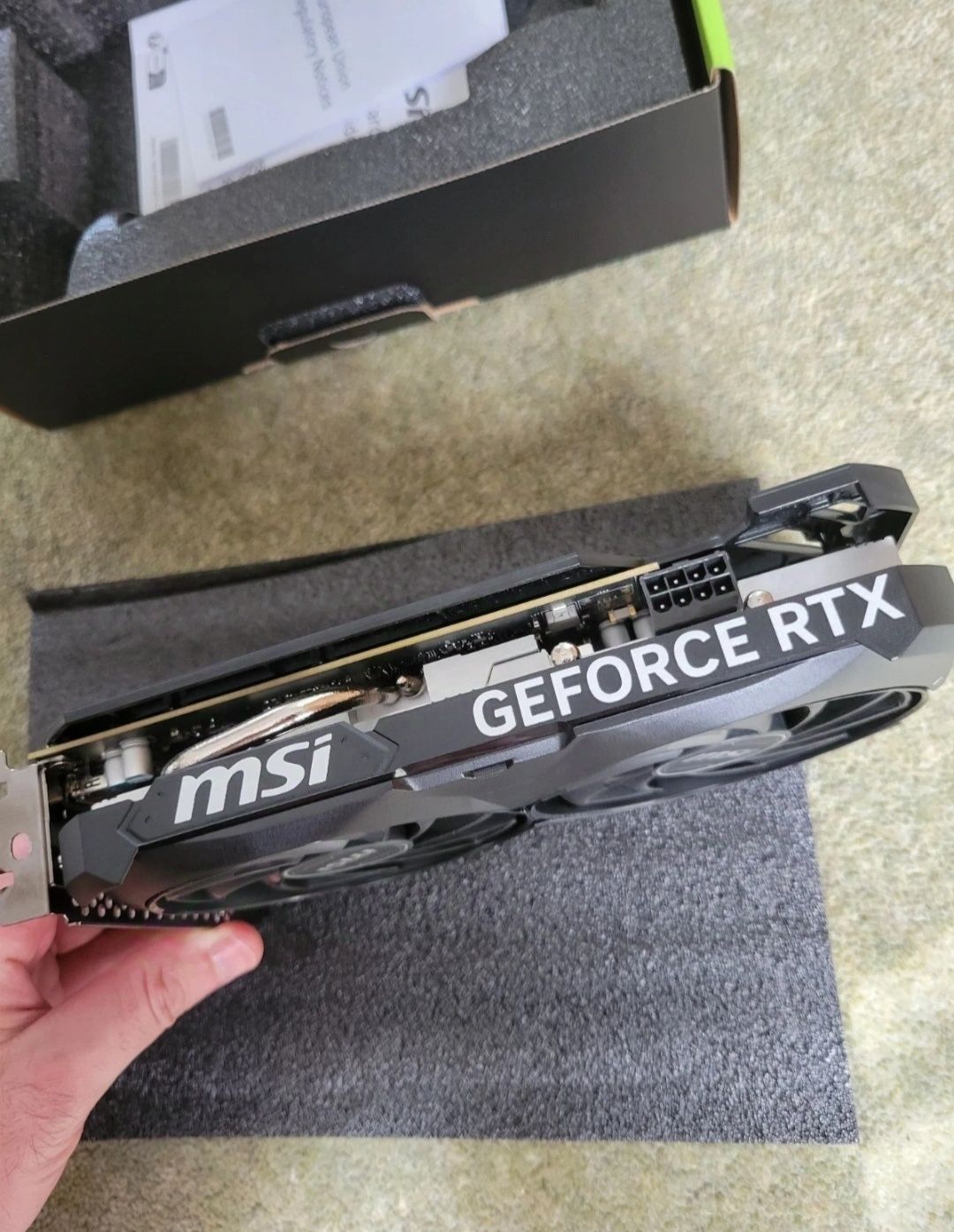 MSI GeForce RTX 4060 Ventus 2X Black OC 8GB GDDR6