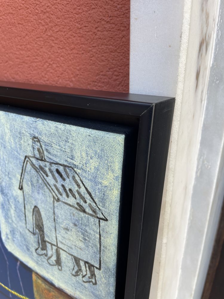 Quadro em tela pintada