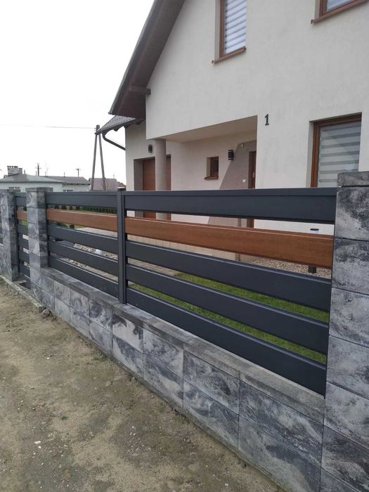 Przęsło Horyzontal 200x120 cm RAL 7016 – nowoczesny styl i solidność