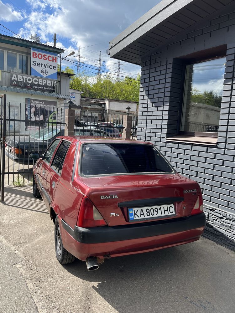 Dacia solenza 1.4 рено дача