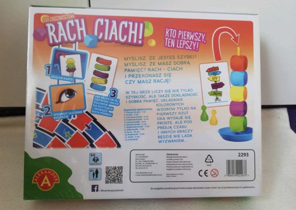 Nowa gra „Rach ciach”