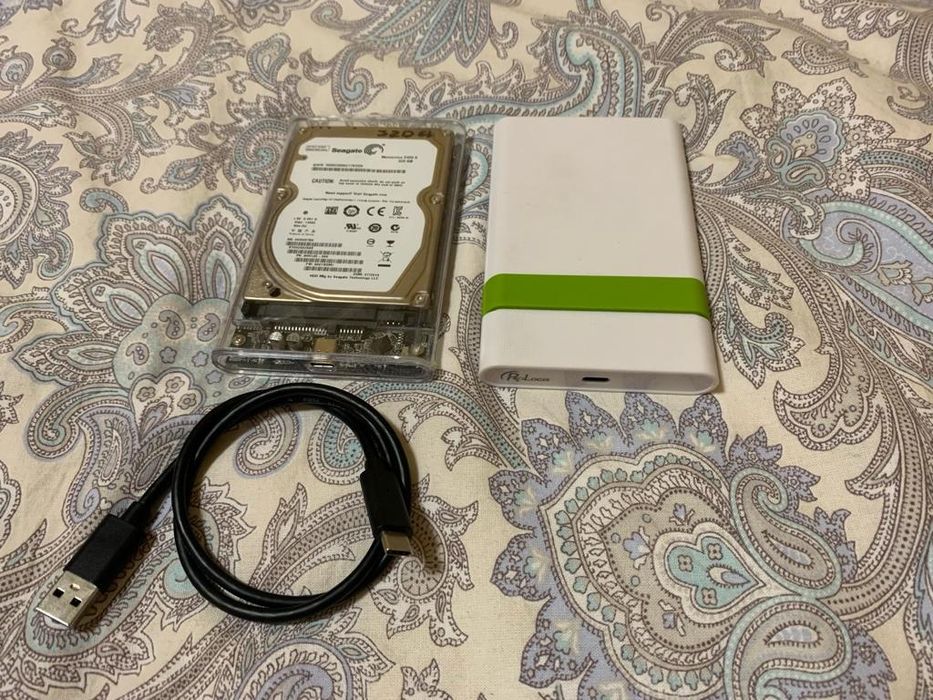 Usb HDD карман, винчестер, SATA, 320, 512Гб, состояние илеальное!