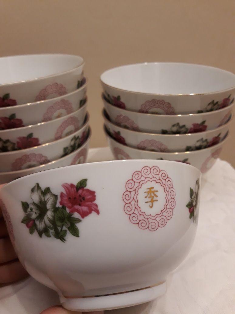 Chińska porcelana miseczki Liling China