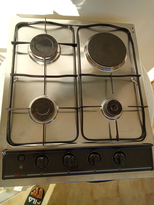 PLACA Fogão de ENCASTRAR TEKA - 3 Bicos Gás 1 Elétrico