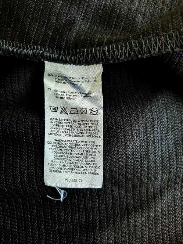 Spódnica XS/34 prążek z suwakiem, z regulowanym rozporkiem #468