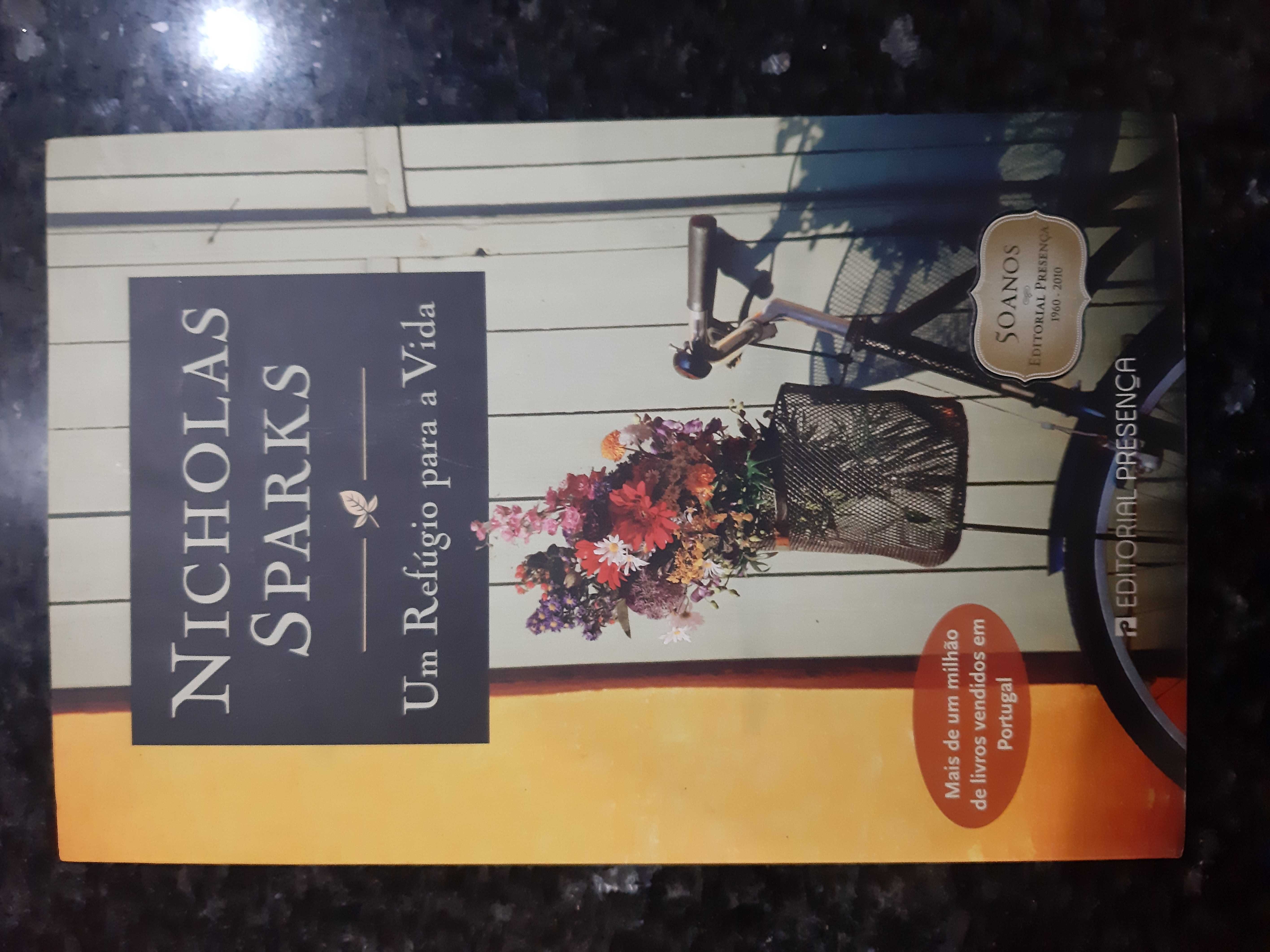 Livro Nicholas Sparks - Um Refúgio para a Vida