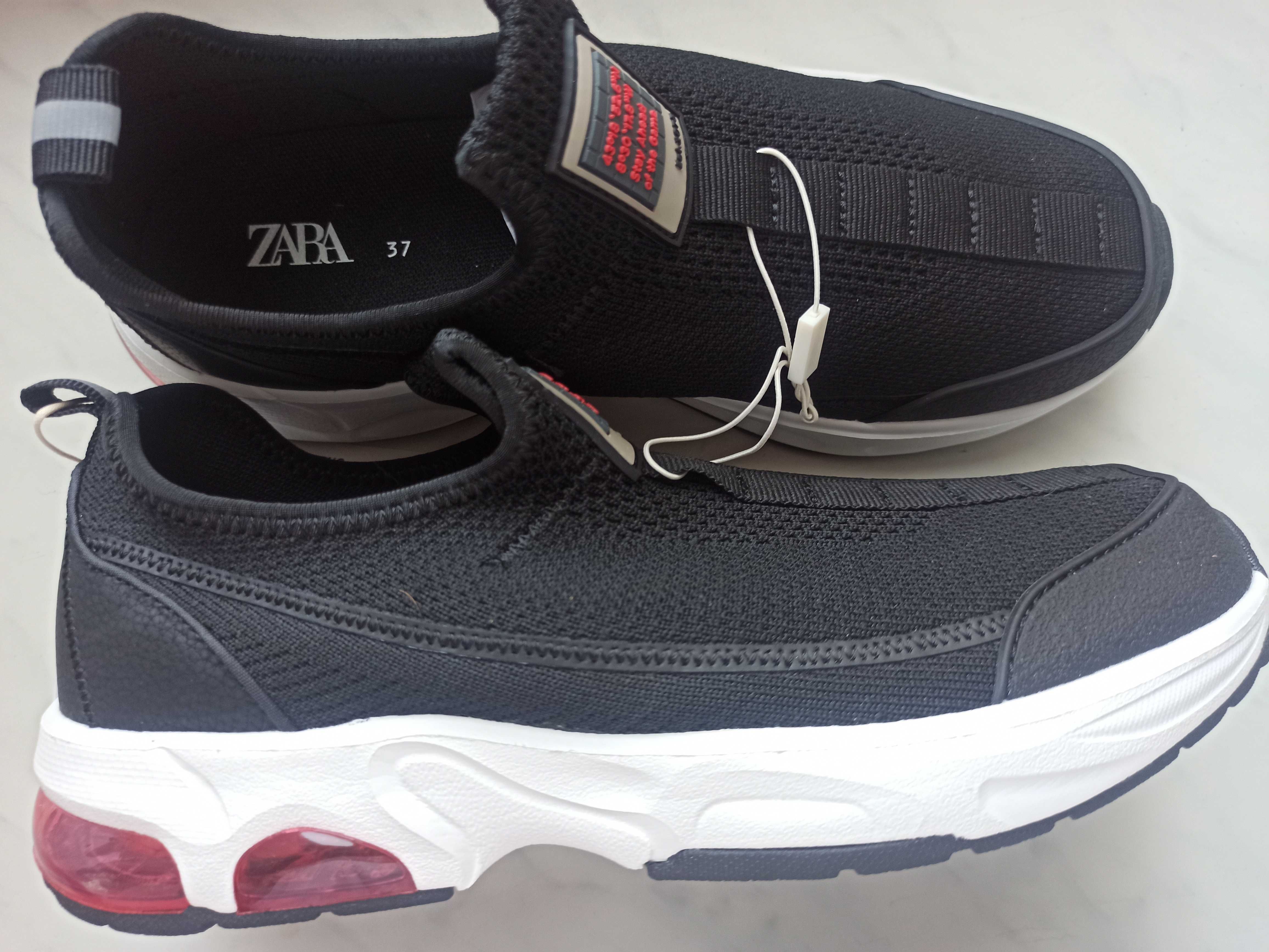Слипоны кроссовки ZARA 37 (24 см) кросівки