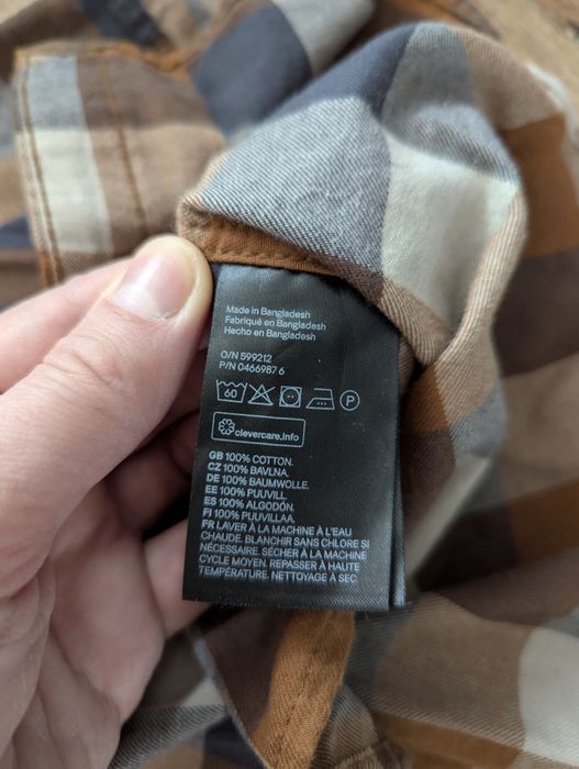 Сорочка H&M Divided чоловіча рубашка весна осінь