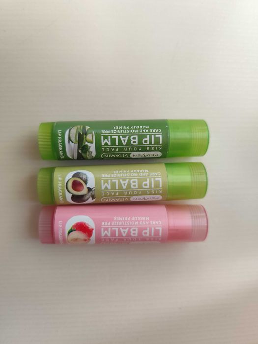 Balsamy do ust owocowe zestaw