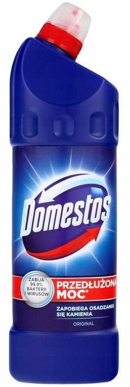 DOMESTOS Płyn do WC toalet 1L Original