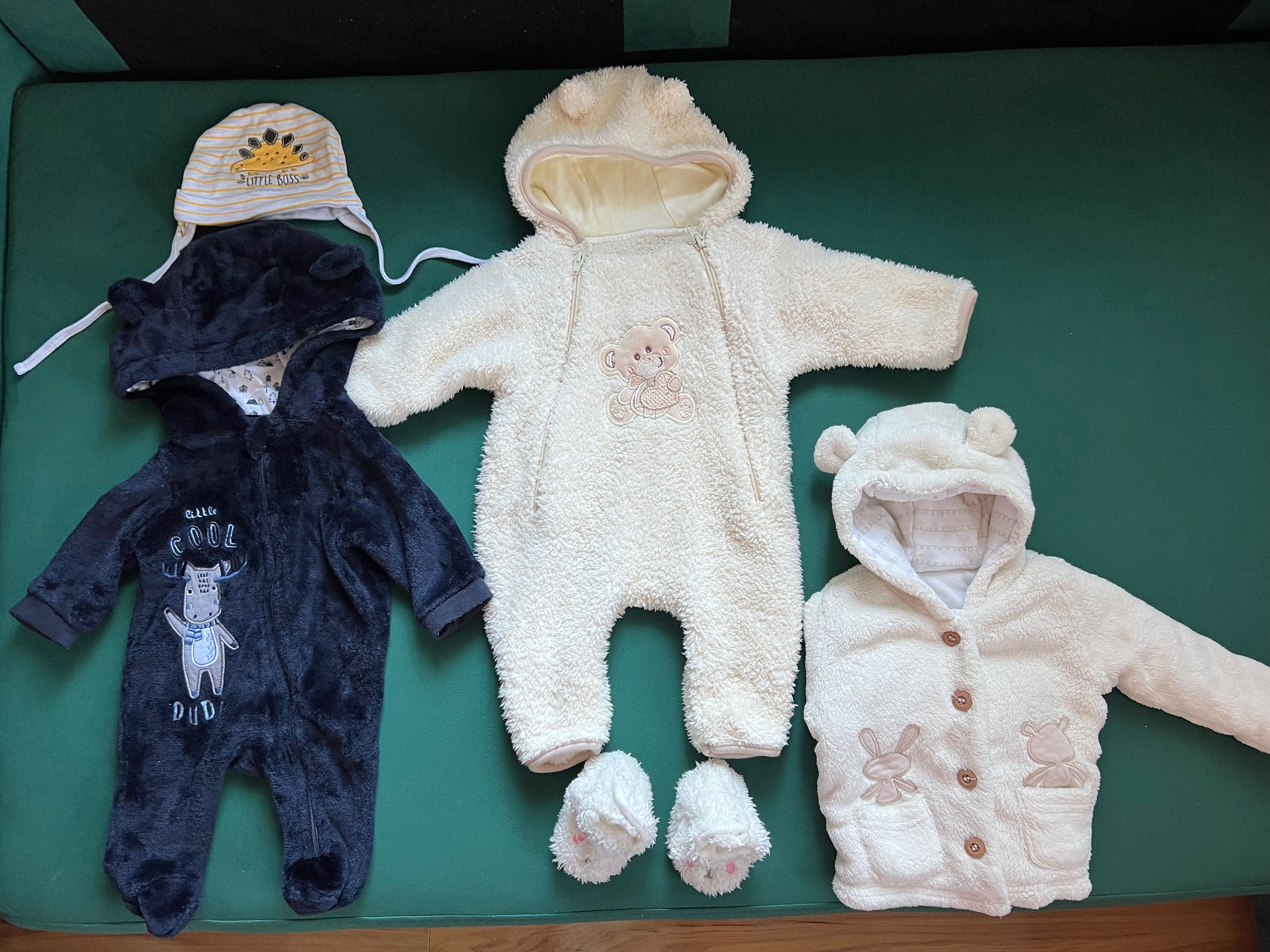 Paka ubrań dla niemowląt (chłopca)rozmiar 56-62
