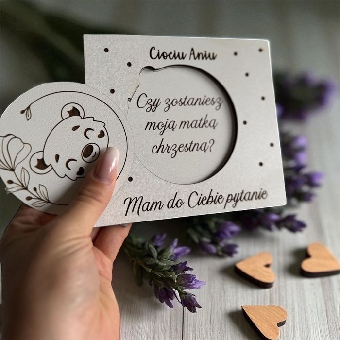 Prośba o zostanie chrzestna