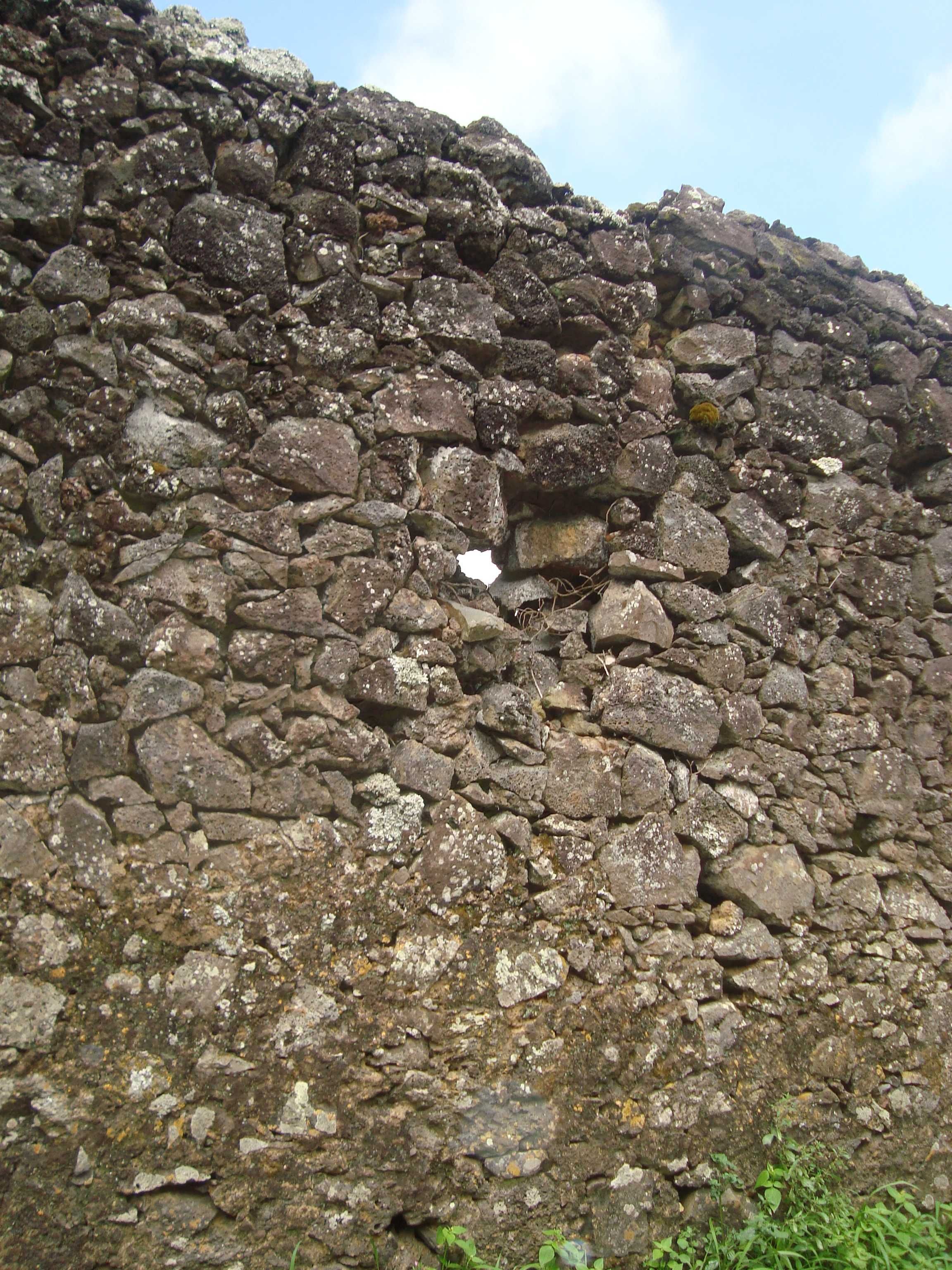 Pedra de basalto para muros
