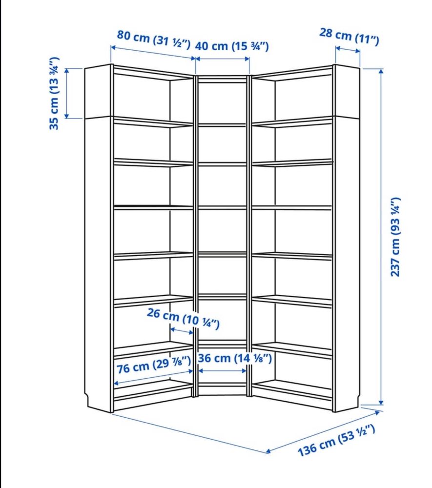 Estante Billy Ikea