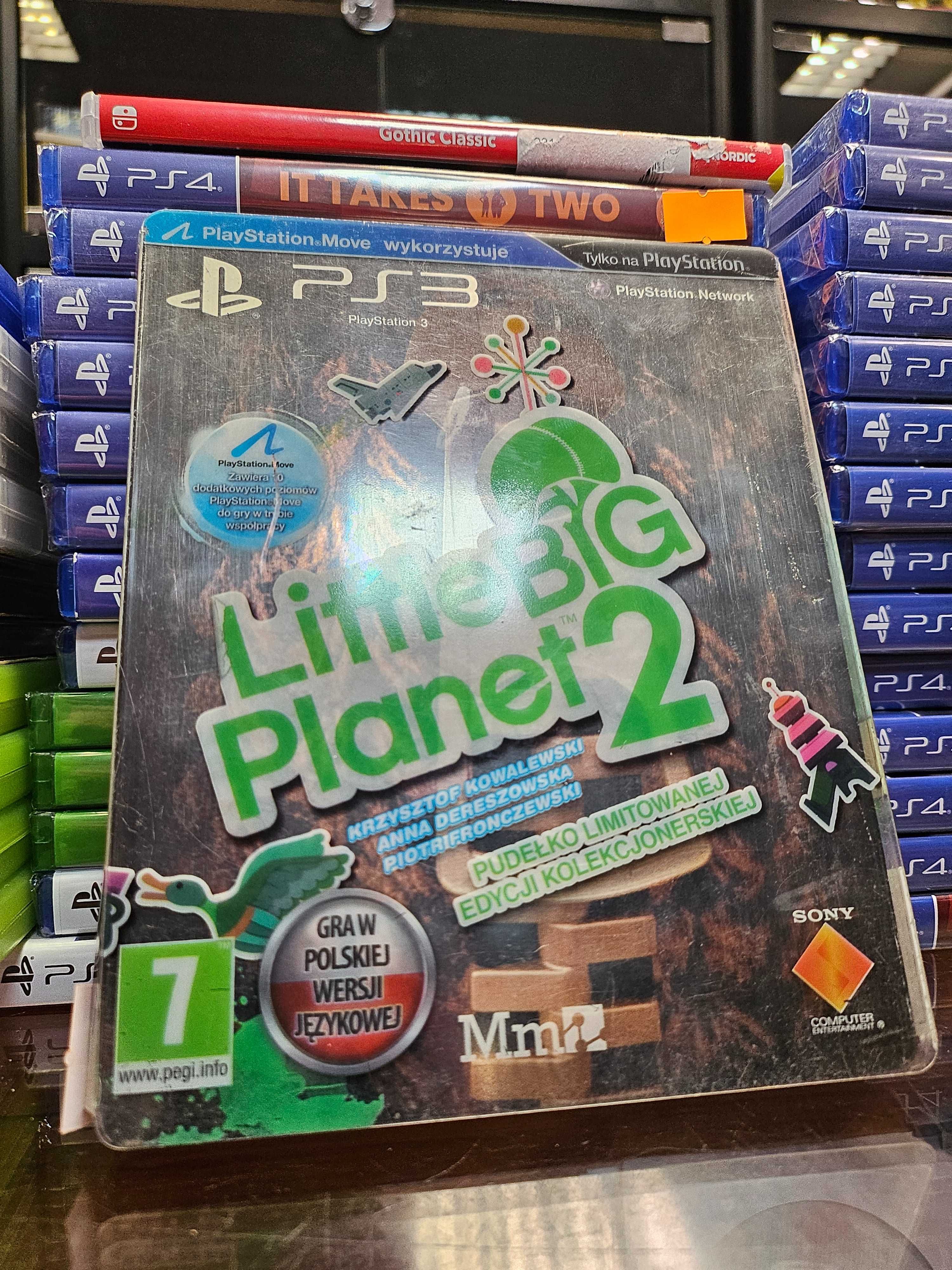 LittleBigPlanet 2 PS3 steelbook, Sklep Wysyłka Wymiana