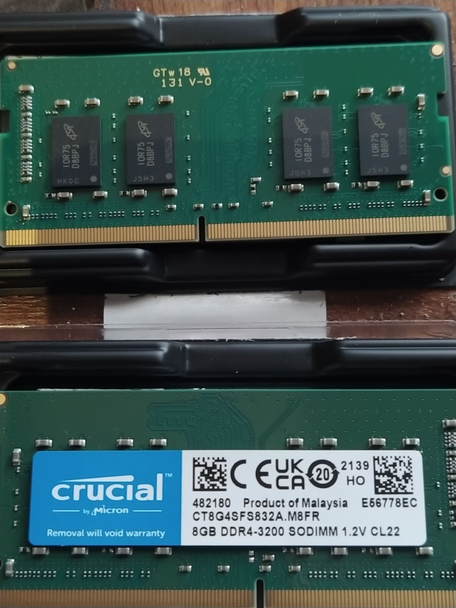 Crucial Ram 8Gb DDR4 CL22 3200MHZ