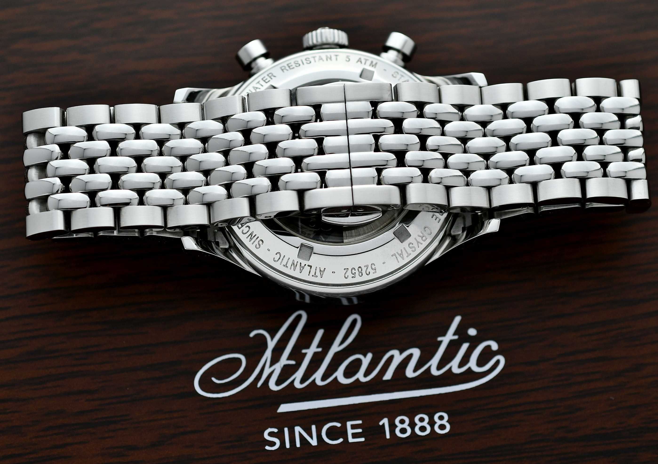 Zegarek Atlantic WorldMaster Chrono BiCompax Automatic - 42mm - Zestaw