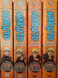 Mangá Naruto 3-1, vol.58-63 e 67-72 em ingles